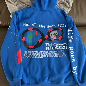 Hip Hop Man On The Moon Hoodie